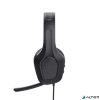 Fejhallgató, mikrofonnal, gaming, TRUST "GXT415 Zirox", fekete