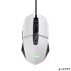 Egér, vezetékes, optikai, gaming, LED, TRUST "GXT109W Felox", fehér