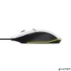 Egér, vezetékes, optikai, gaming, LED, TRUST "GXT109W Felox", fehér