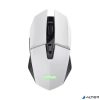 Egér, vezeték nélküli, optikai, gaming, LED, TRUST "GXT110W Felox", fehér