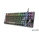Billentyűzet, vezetékes, gaming, USB, HUN, TRUST "GXT833 Thado"