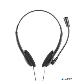   Fejhallgató, mikrofonnal, vezetékes, 3,5 jack, TRUST 'Primo'