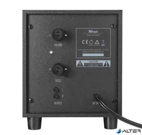 Hangszóró szett, 2.1, 9W (RMS), TRUST 'Avora'