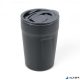 Termoszbögre, 300 ml, rozsdamentes acél, TROIKA "Cup-uccino", fekete