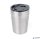 Termoszbögre, 300 ml, rozsdamentes acél, TROIKA "Cup-uccino", ezüst