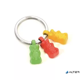 Kulcstartó, 3 charm dísszel, TROIKA 'Haribo'