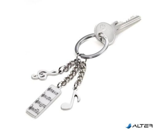 Kulcstartó, 3 charm dísszel, TROIKA "5. Sinfonie"