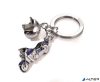 Kulcstartó, 2 charm dísszel, SWAROVSKI® kristályokkal, TROIKA "Key cruising"