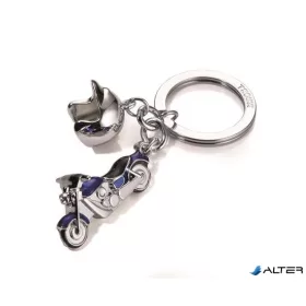   Kulcstartó, 2 charm dísszel, SWAROVSKI® kristályokkal, TROIKA "Key cruising"
