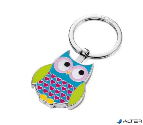 Kulcstartó, TROIKA 'Rosy', kék