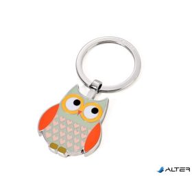 Kulcstartó, TROIKA 'Rosy', szürke