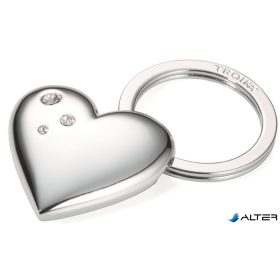   Kulcstartó, SWAROVSKI® kristályokkal, TROIKA, 'Girls best friends' Shiny