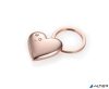 Kulcstartó, SWAROVSKI® kristályokkal, TROIKA, "Girls Best Friend Rosy" Shiny