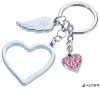 Kulcstartó, 3 charm dísszel, TROIKA "LOVE IS IN THE AIR"