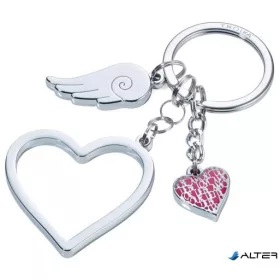   Kulcstartó, 3 charm dísszel, TROIKA "LOVE IS IN THE AIR"