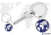 Kulcstartó, TROIKA "Around the world", kék
