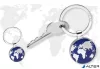 Kulcstartó, TROIKA "Around the world", kék