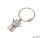Kulcstartó, SWAROVSKI® kristályokkal, TROIKA "Valerie"