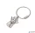 Kulcstartó, SWAROVSKI® kristályokkal, TROIKA "Valerie"