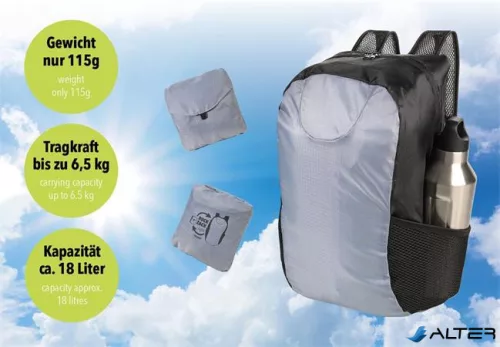 Hátizsák, összehajtható, TROIKA 'Ruckzack'