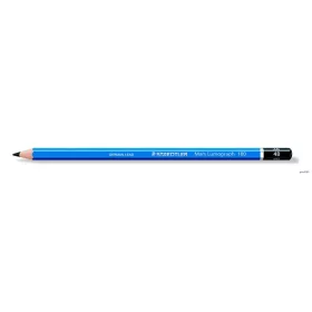   Grafitceruza, 4B, hatszögletű, STAEDTLER "Mars Lumograph 100"