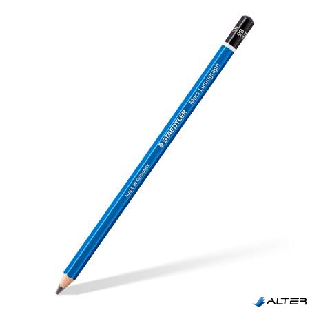 Grafitceruza, 9B, hatszögletű, STAEDTLER "Mars Lumograph 100"