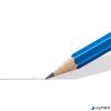 Grafitceruza készlet, fém doboz, hatszögletű, STAEDTLER 'Mars Lumograph 100', 12 különböző keménység