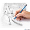 Grafitceruza készlet, fém doboz, hatszögletű, STAEDTLER "Mars® Lumograph® 100", 24 különböző keménység