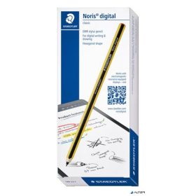   Érintőceruza, érintőképernyős készülékekhez, EMR, STAEDTLER 'Noris Digital Classic 180 22', sárga