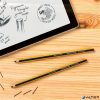 Érintőceruza, érintőképernyős készülékekhez, EMR, STAEDTLER 'Noris Digital Classic 180 22', sárga