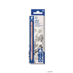   Grafitceruza, 2B, háromszögletű, vastag, STAEDTLER "Noris® natural jumbo 119N"