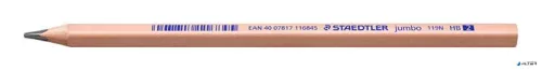 Grafitceruza, HB, háromszögletű, vastag, STAEDTLER "Noris® natural jumbo 119N"