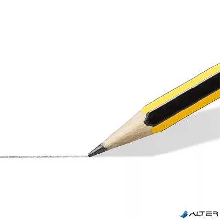 Grafitceruza radírral, HB, hatszögletű, STAEDTLER "Noris 122"