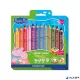 Színes ceruza készlet, hatszögletű, jumbo, STAEDTLER „Noris® junior 140", Peppa malac, 12 szín