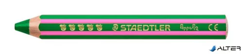 Színes ceruza készlet, hatszögletű, jumbo, STAEDTLER „Noris® junior 140", Peppa malac, 12 szín