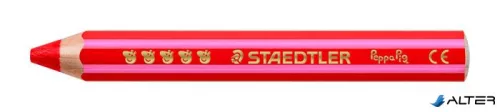 Színes ceruza készlet, hatszögletű, jumbo, STAEDTLER „Noris® junior 140", Peppa malac, 6 szín