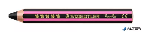 Színes ceruza készlet, hatszögletű, jumbo, STAEDTLER „Noris® junior 140", Peppa malac, 6 szín