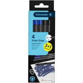   Golyóstoll készlet, 0,7 mm, kupakos, SCHNEIDER "Slider Edge XB", vegyes színek