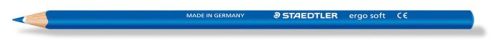 Színes ceruza, háromszögletű, STAEDTLER 'Ergo Soft 157', kék