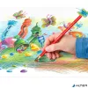 Színes ceruza készlet, háromszögletű, STAEDTLER "Ergo Soft 157", 12 különböző szín