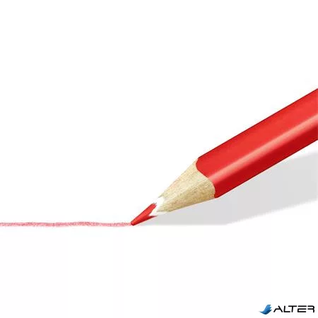 Színes ceruza készlet, háromszögletű, fémdobozos, STAEDTLER "Ergo Soft 157", 36 különböző szín
