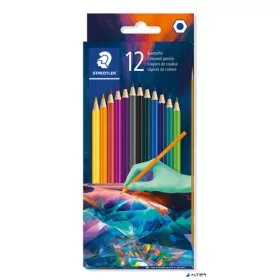   Színes ceruza készlet, hatszögletű, STAEDTLER "175 C", Multiverzum 1, 12 különböző szín