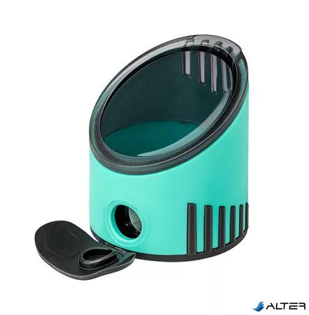 Grafitceruza készlet, hegyezővel, radírral, HB, STAEDTLER "Norix® 181", zöld