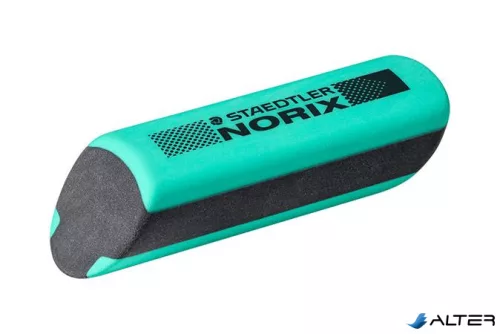 Grafitceruza készlet, hegyezővel, radírral, HB, STAEDTLER "Norix® 181", zöld