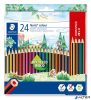 Színes ceruza készlet, hatszögletű, STAEDTLER 'Noris Colour 185', 20+4 különböző szín