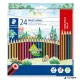 Színes ceruza készlet, hatszögletű, STAEDTLER 'Noris Colour 185', 20+4 különböző szín
