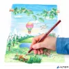 Színes ceruza készlet, hatszögletű, STAEDTLER 'Noris Colour 185', 24 különböző szín