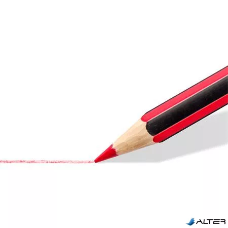 Színes ceruza készlet, hatszögletű, STAEDTLER 'Noris Colour 185', 24 különböző szín
