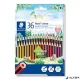 Színes ceruza készlet, hatszögletű, STAEDTLER "Noris Colour 185", 36 különböző szín