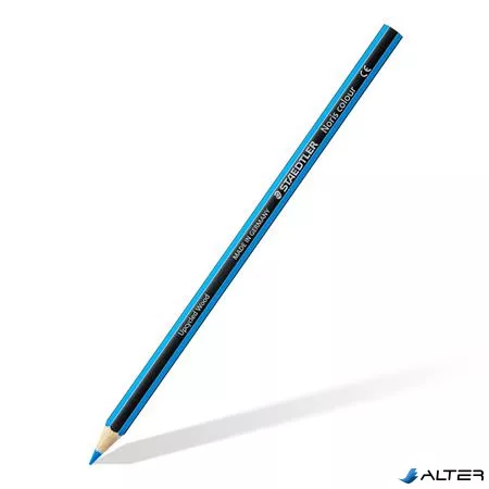 Színes ceruza készlet, hatszögletű, színezőfüzettel, STAEDTLER 'Noris® Colour 185', 12 szín